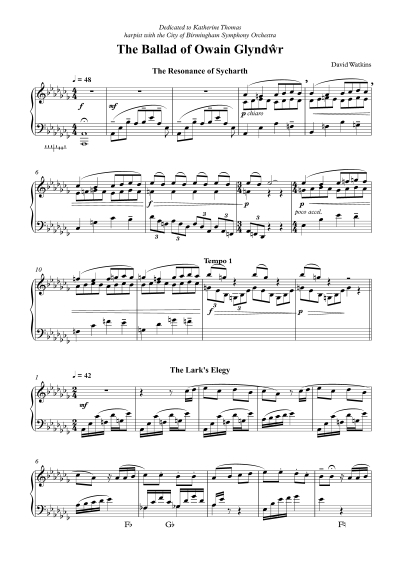 Sample of the music
