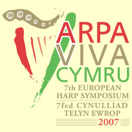 Logo for 7th European Harp Symposium